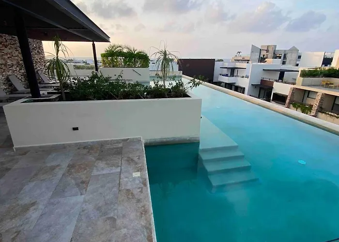 Apartamento Luxury Rooftop,pool,gym,wifi,close To *