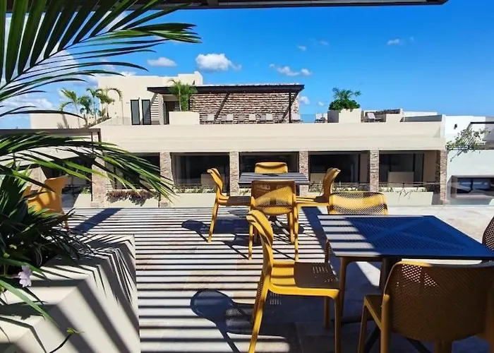 Luxury Rooftop,pool,gym,wifi,close To Playa del Carmen