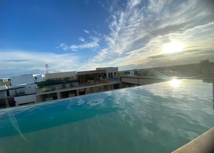 Luxury Rooftop,pool,gym,wifi,close To * Playa del Carmen